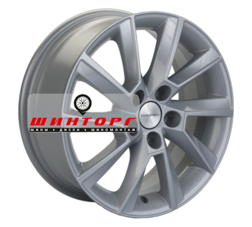 Купить диски Khomen Wheels 6x15/5x100 ET40 D57,1 KHW1507 (Polo) F-Silver-FP от производителя Khomen Wheels в Казани
