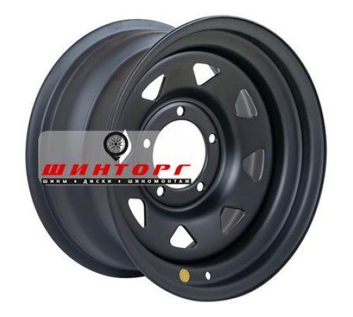 Купить диски Off-Road Wheels 8x16/5x139,7 ET-3 D110,5 УАЗ (треуг. мелкий) Черный матовый от производителя Off-Road Wheels в Казани