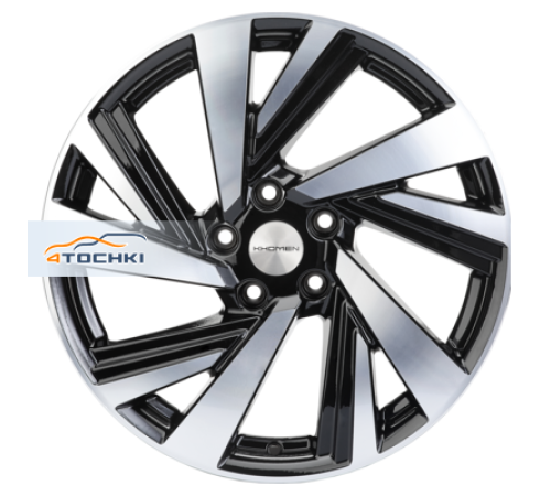 Купить диски Khomen Wheels 7,5x18/5x114,3 ET45 D67,1 KHW1801 (Xceed/CX-3/5) Black-FP от производителя Khomen Wheels в Казани