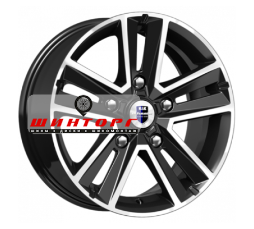 Купить диски K&K 6,5x16/5x139,7 ET40 D98 Арена (КС864) Алмаз черный SK от производителя K&K в Казани