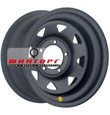 Off-Road Wheels 8x16/5x139,7 ET-19 D110 УАЗ (треуг. мелкий) Черный матовый