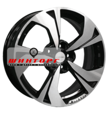Khomen Wheels 7x17/5x114,3 ET40 D66,1 KHW1724 (Qashqai) Black-FP