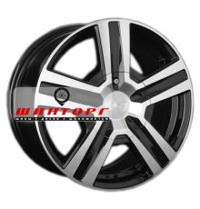 LS 7x16/5x139,7 ET30 D98,5 794 BKF (конус, Колпак+лого)