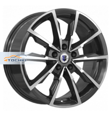 K&K 7,5x17/5x114,3 ET45 D67,1 Меренге (КС902) Алмаз черный