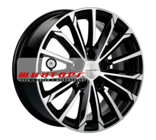 Купить диски Khomen Wheels 6,5x16/5x114,3 ET45 D54,1 KHW1611 (Geely Atlas Pro) Black-FP от производителя Khomen Wheels в Казани