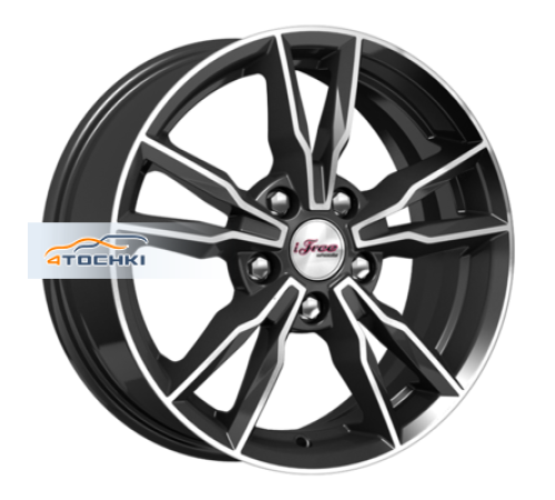 Купить диски iFree 6,5x16/5x114,3 ET35 D67,1 Икигай (КС865) Блэк Джек от производителя iFree в Казани Купить диски iFree 6,5x16/5x114,3 ET35 D67,1 Икигай (КС865) Блэк Джек от производителя iFree в Казани