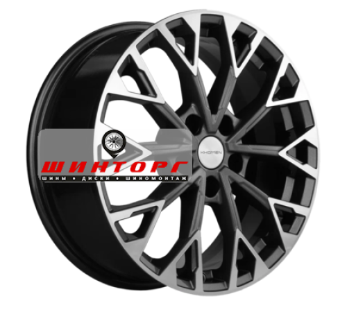 Купить диски Khomen Wheels 7x17/5x108 ET50 D63,3 KHW1718 (Kuga/Focus/Volvo XC40/XC70) Gray-FP от производителя Khomen Wheels в Казани