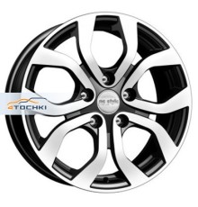 K&K 6,5x16/5x114,3 ET50 D66,1 КС704 Алмаз черный