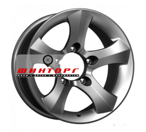 Купить диски K&K 8x16/5x139,7 ET-10 D110,1 Айсберг (КС662) Дарк платинум от производителя K&K в Казани