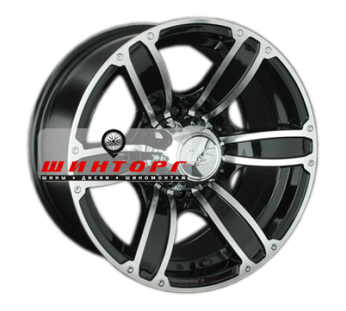 Купить диски LS 8x16/6x139,7 ET10 D107,1 766 BKF (конус, Колпак+лого) от производителя LS в Казани