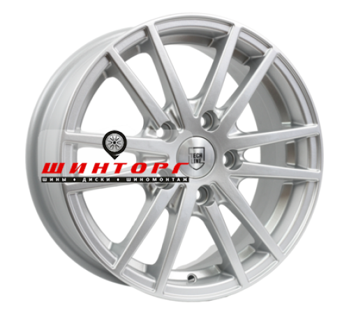 Купить диски Tech Line 5,5x14/4x100 ET43 D60,1 435 Silver от производителя Tech Line в Казани