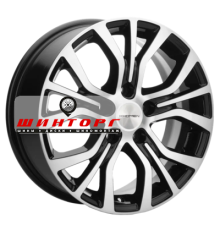 Khomen Wheels 6,5x16/5x110 ET43 D65,1 KHW1608 (Opel Zafira) Black-FP