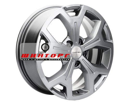 Купить диски Khomen Wheels 6,5x17/5x114,3 ET50 D67,1 KHW1710 (Ceed) G-Silver от производителя Khomen Wheels в Казани