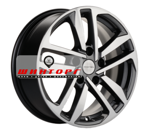 Купить диски Khomen Wheels 6,5x16/5x114,3 ET45 D67,1 KHW1612 (Huyndai/Mazda) Gray-FP от производителя Khomen Wheels в Казани