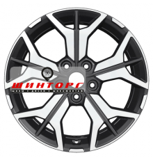 Khomen Wheels 7x17/5x114,3 ET39 D60,1 KHW1715 (RAV4) Black-FP