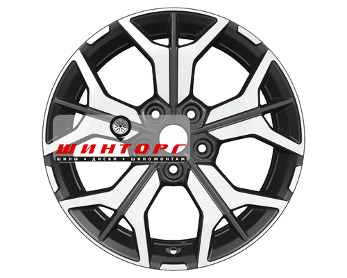 Купить диски Khomen Wheels 7x17/5x114,3 ET39 D60,1 KHW1715 (RAV4) Black-FP от производителя Khomen Wheels в Казани