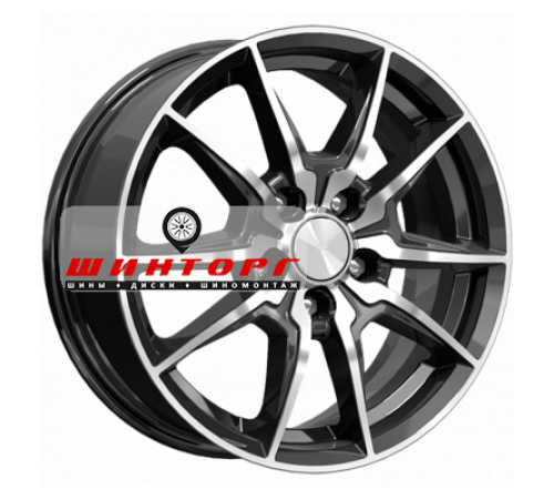 Купить диски K&K 6,5x16/5x112 ET46 D57,1 Адамар-оригинал (КС886) Алмаз черный от производителя K&K в Казани