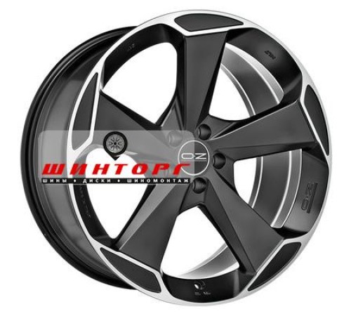 Купить диски OZ 10x21/5x112 ET52 D79 Aspen HLT Matt Black + Diamond Cut от производителя OZ в Казани