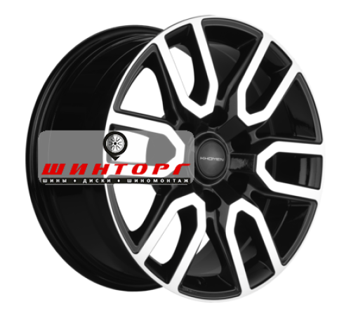 Купить диски Khomen Wheels 8x17/6x139,7 ET36 D100,1 KHW1723 (Tank 300) Black-FP от производителя Khomen Wheels в Казани