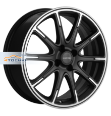 Khomen Wheels 6,5x17/4x100 ET49 D54,1 KHW1707 (KIA Rio I/II Solaris I/II) Black-FP matt