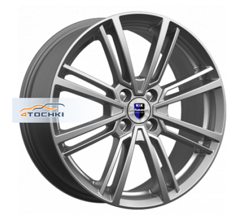 Купить диски K&K 7x17/5x114,3 ET48,5 D67,1 Эрфурт-оригинал (КС898) Дарк платинум от производителя K&K в Казани