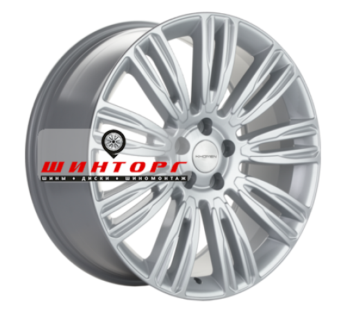 Купить диски Khomen Wheels 8,5x20/5x120 ET45 D72,6 KHW2004 (RRover) Brilliant Silver от производителя Khomen Wheels в Казани