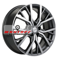 Khomen Wheels 7x18/5x114,3 ET50 D54,1 KHW1806 (Coolray) Gray-FP