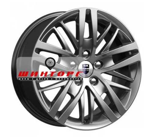 Купить диски K&K 7x16/5x100 ET46 D57,1 Fencer-оригинал (КС730) Дарк платинум от производителя K&K в Казани