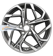 Khomen Wheels 7x17/5x114,3 ET50 D67,1 KHW1716 (CX-5/Seltos/Optima) Gray-FP