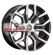 LS 9x18/6x139,7 ET25 D106,1 1367 BKF (конус)