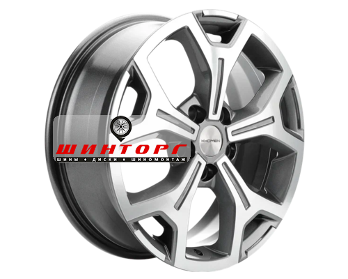 Купить диски Khomen Wheels 6,5x17/5x120 ET55 D65,1 KHW1710(2) (VW Transporter) Gray-FP от производителя Khomen Wheels в Казани