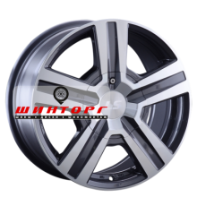 LS 7x16/5x139,7 ET30 D98,5 794 GMF (конус, Колпак+лого)