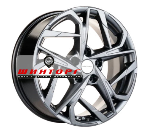 Купить диски Khomen Wheels 7x17/5x108 ET40 D54,1 KHW1716 (Jac/Москвич 3) Gray от производителя Khomen Wheels в Казани