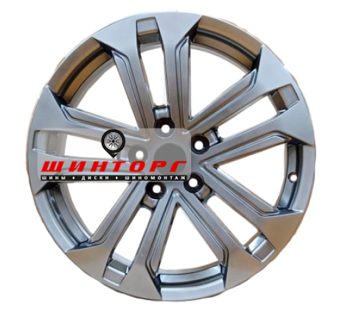 Купить диски Khomen Wheels 7x18/5x114,3 ET48,5 D67,1 KHW1803 (Sportage) Dark Chrome от производителя Khomen Wheels в Казани