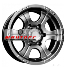 K&K 8x16/5x139,7 ET-15 D110,1 Байконур Джип-рейд (КС465М) Дарк платинум