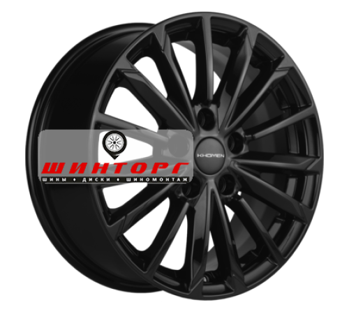 Купить диски Khomen Wheels 6,5x16/5x114,3 ET43 D67,1 KHW1611 (Huyndai/Kia) Black от производителя Khomen Wheels в Казани