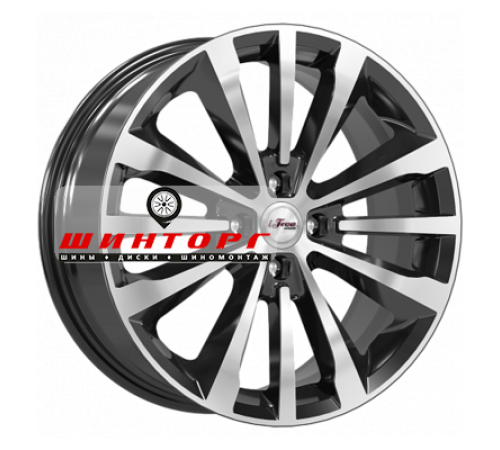 Купить диски iFree 7x17/4x100 ET45 D67,1 Андерсен (КС912) Блэк Джек от производителя iFree в Казани