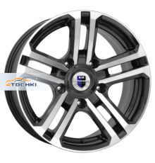 K&K 7x16/5x139,7 ET5 D98 Палладика (КС591М) Алмаз черный