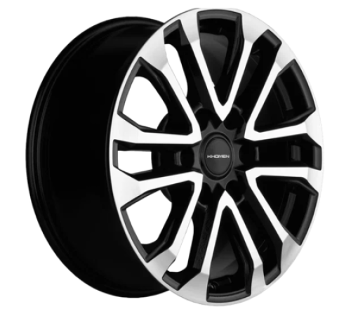 Купить диски Khomen Wheels 7,5x18/6x139,7 ET30 D106,1 KHW1805 (Fortuner/Hilux) Black-FP от производителя Khomen Wheels в Казани