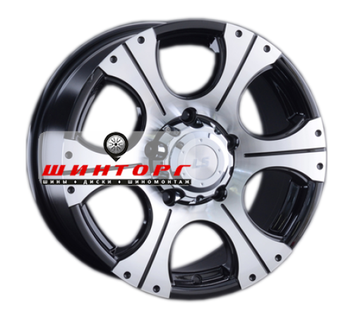Купить диски LS 8x17/5x150 ET55 D110,1 867 BKF (Колпак+лого) от производителя LS в Казани
