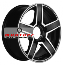 Khomen Wheels 6,5x16/5x139,7 ET35 D98,5 KHW1614 (Niva 4x4 Bronto) Black-FP