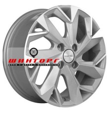 Khomen Wheels 6x15/4x98 ET35 D58,6 KHW1508 (Lada Granta) F-Silver-FP