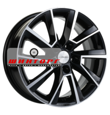 Khomen Wheels 6x15/5x100 ET38 D57,1 KHW1507 (Rapid/Fabia) Black-FP