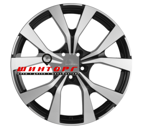 Купить диски Khomen Wheels 7x19/5x114,3 ET51 D67,1 KHW1906 (Kia Sportage) Black-FP от производителя Khomen Wheels в Казани