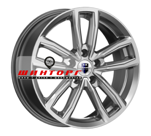 Купить диски K&K 6,5x17/5x114,3 ET37 D66,6 Каланг (КС1086) Дарк платинум от производителя K&K в Казани