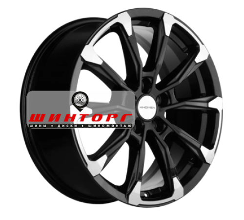 Купить диски Khomen Wheels 7,5x18/5x108 ET47 D60,1 KHW1808 (Chery Tiggo 8/8 Pro) Black-FP от производителя Khomen Wheels в Казани