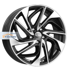 K&K 7x18/5x114,3 ET46 D67,1 КС883 Алмаз черный SK