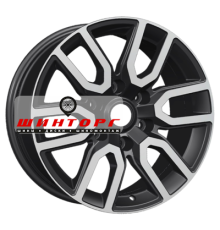 Khomen Wheels 8x17/6x139,7 ET50 D92,5 KHW1723 (Hyundai H-1/Staria) Black-FP
