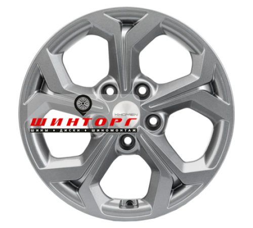 Купить диски Khomen Wheels 6,5x16/5x108 ET50 D63,3 KHW1606 (Focus) Gray от производителя Khomen Wheels в Казани
