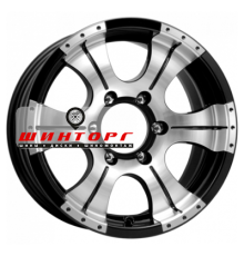 K&K 7x15/5x139,7 ET20 D110,1 Байконур (КС473) Алмаз черный